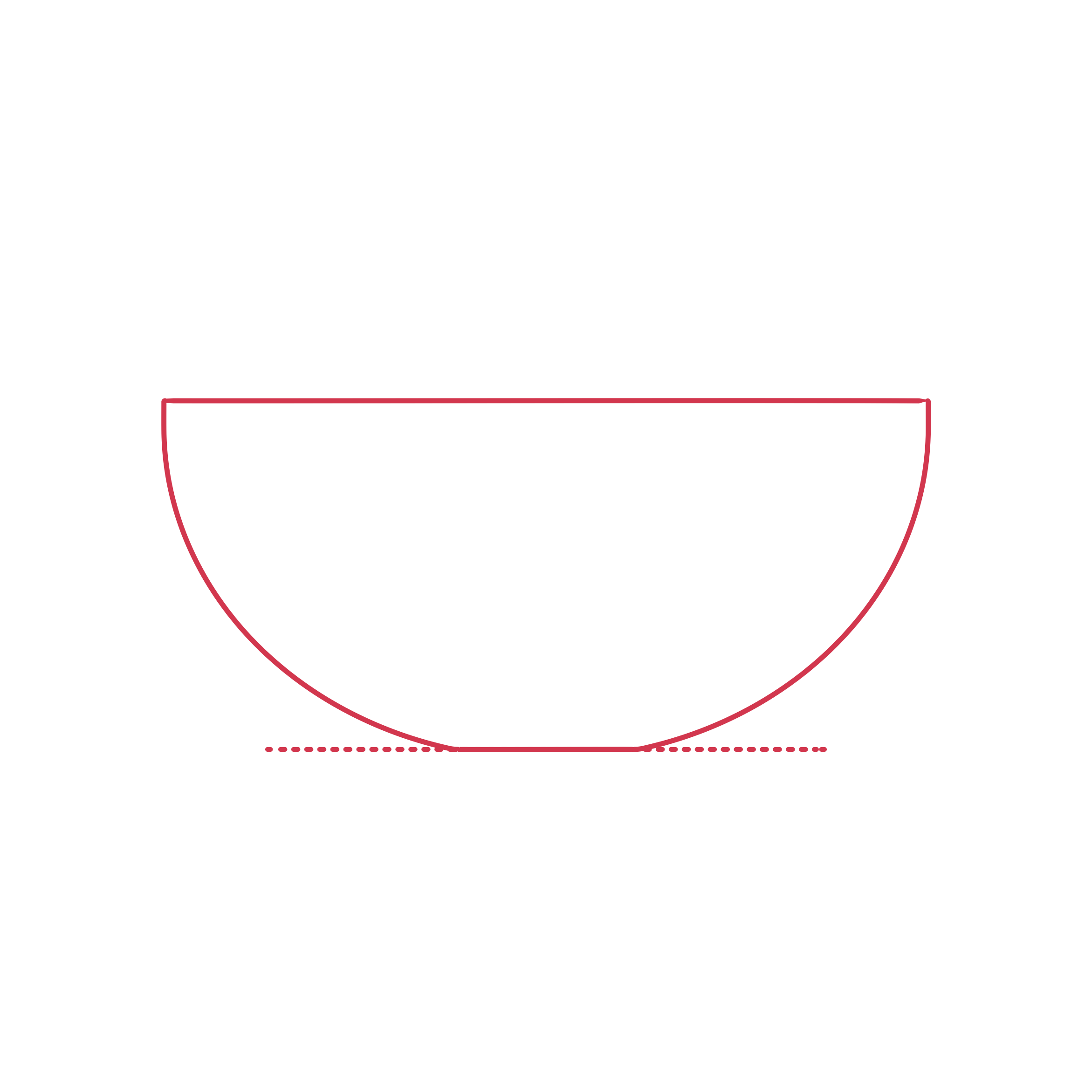 Objects Serving Bowls Ikea Blanda Blank Serving Bowl 14 Inch Silhouette Svg Vector Free Vectors